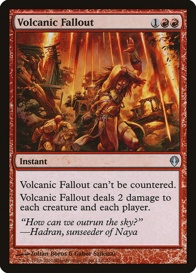 Volcanic Fallout [Archenemy] | Red Riot Games CA