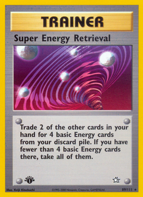 Super Energy Retrieval (89/111) [Neo Genesis 1st Edition] | Red Riot Games CA