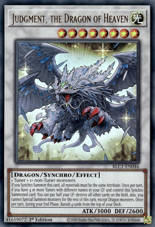 Judgment, the Dragon of Heaven [BLC1-EN046] Ultra Rare | Red Riot Games CA