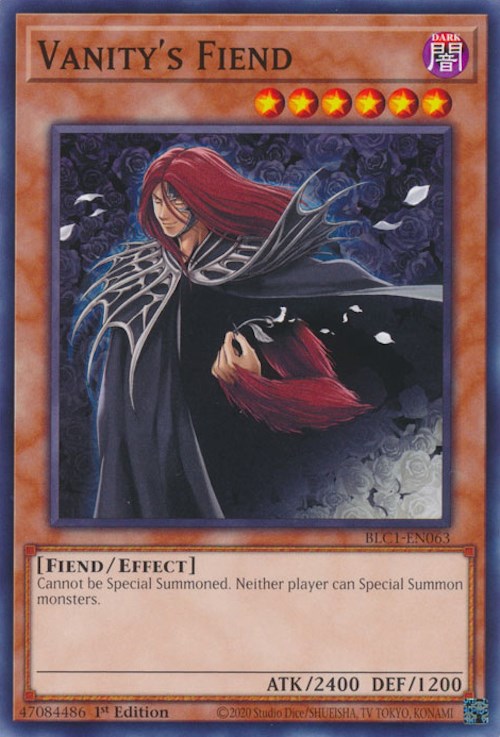 Vanity's Fiend [BLC1-EN063] Common | Red Riot Games CA