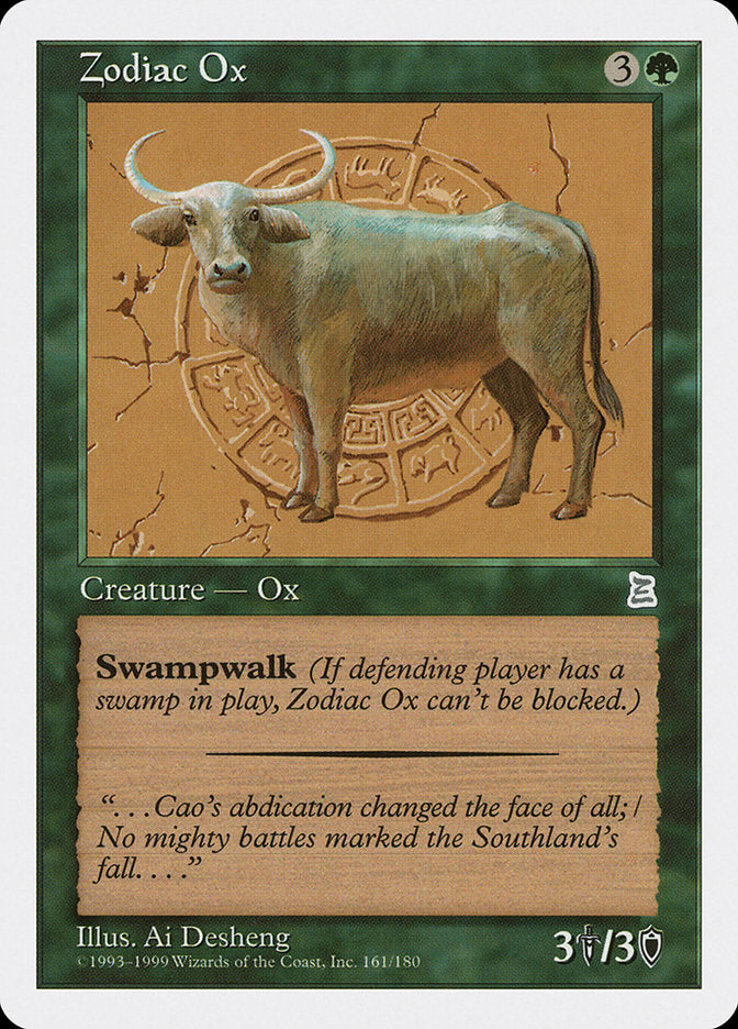Zodiac Ox [Portal Three Kingdoms] | Red Riot Games CA