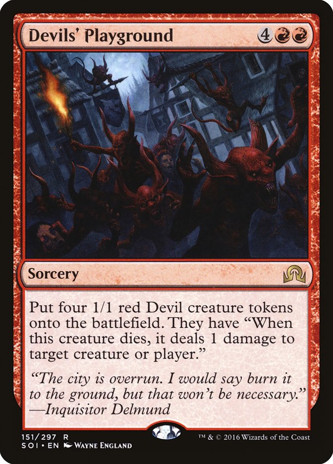 Devils' Playground [Shadows over Innistrad] | Red Riot Games CA