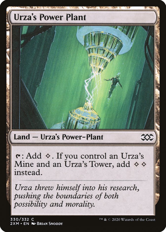 Urza's Power Plant [Double Masters] | Red Riot Games CA