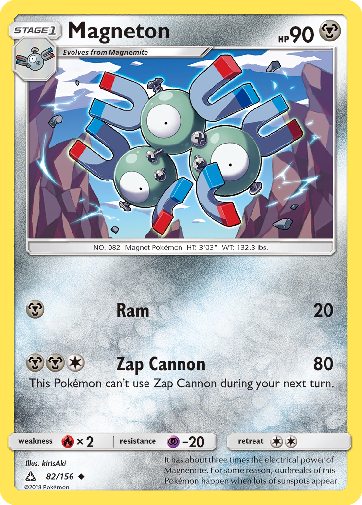 Magneton (82/156) [Sun & Moon: Ultra Prism] | Red Riot Games CA