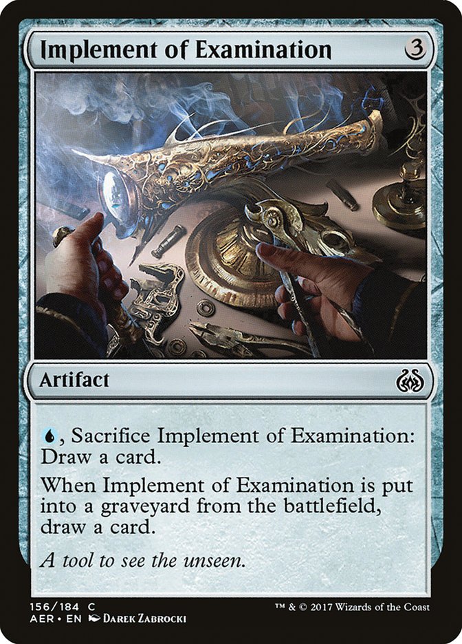 Implement of Examination [Aether Revolt] | Red Riot Games CA
