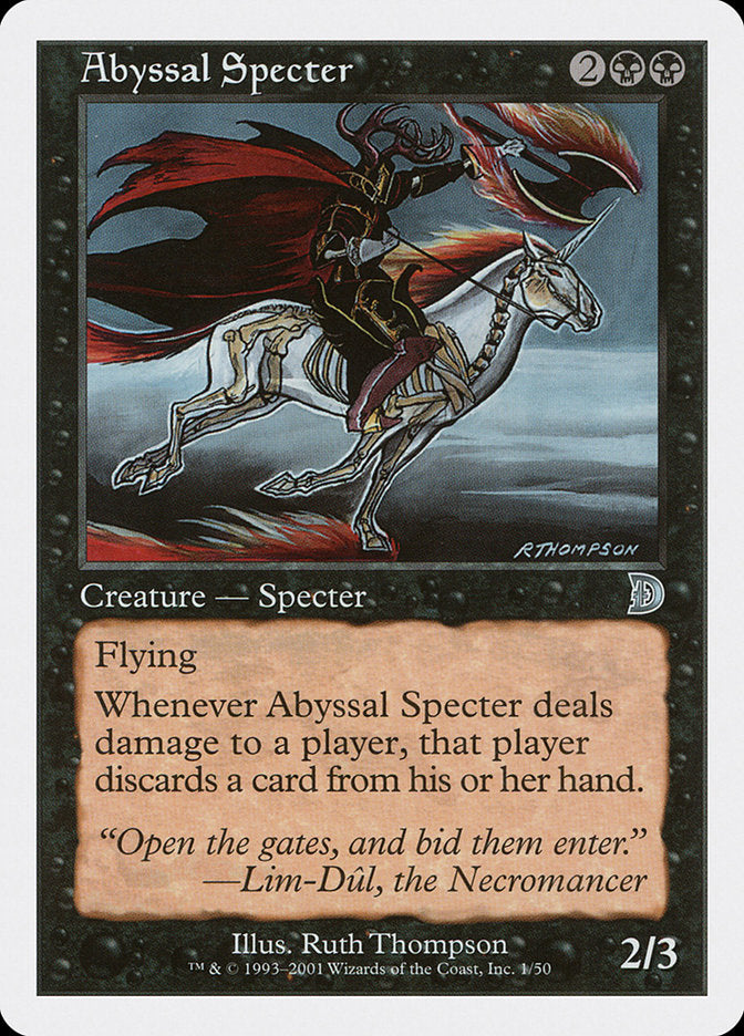 Abyssal Specter [Deckmasters] | Red Riot Games CA