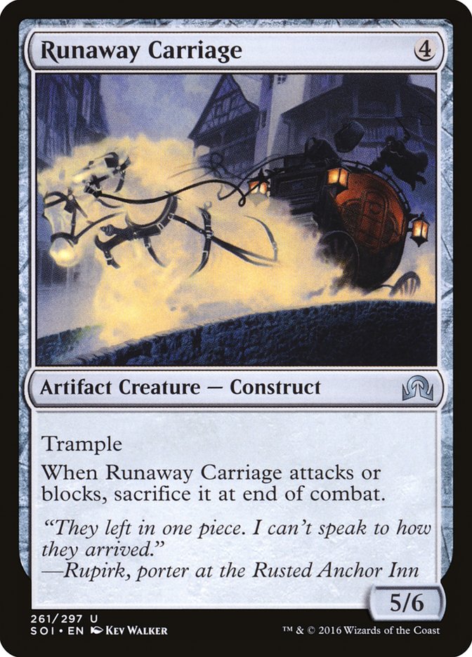 Runaway Carriage [Shadows over Innistrad] | Red Riot Games CA