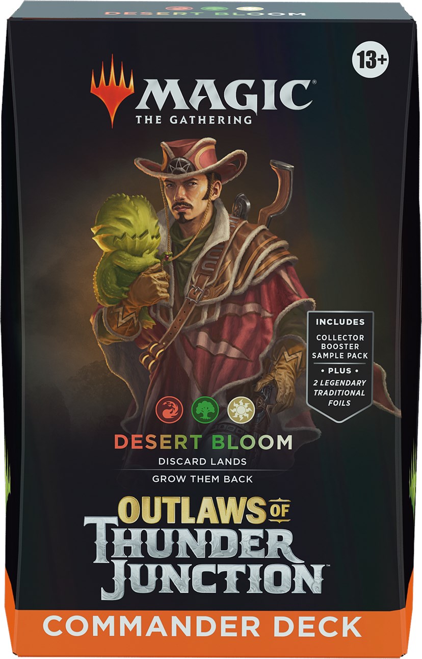Outlaws of Thunder Junction - Commander Deck (Desert Bloom) | Red Riot Games CA