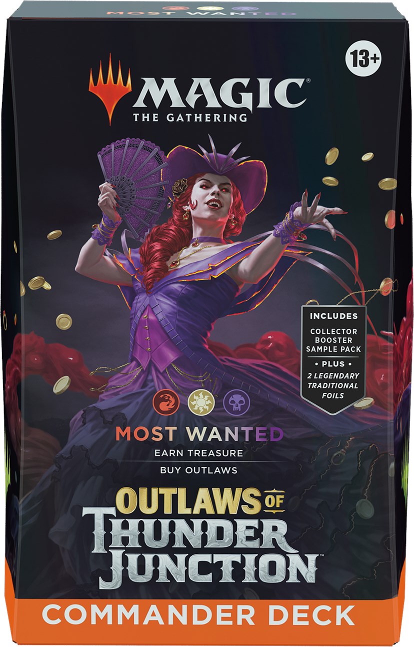 Outlaws of Thunder Junction - Commander Deck (Most Wanted) | Red Riot Games CA