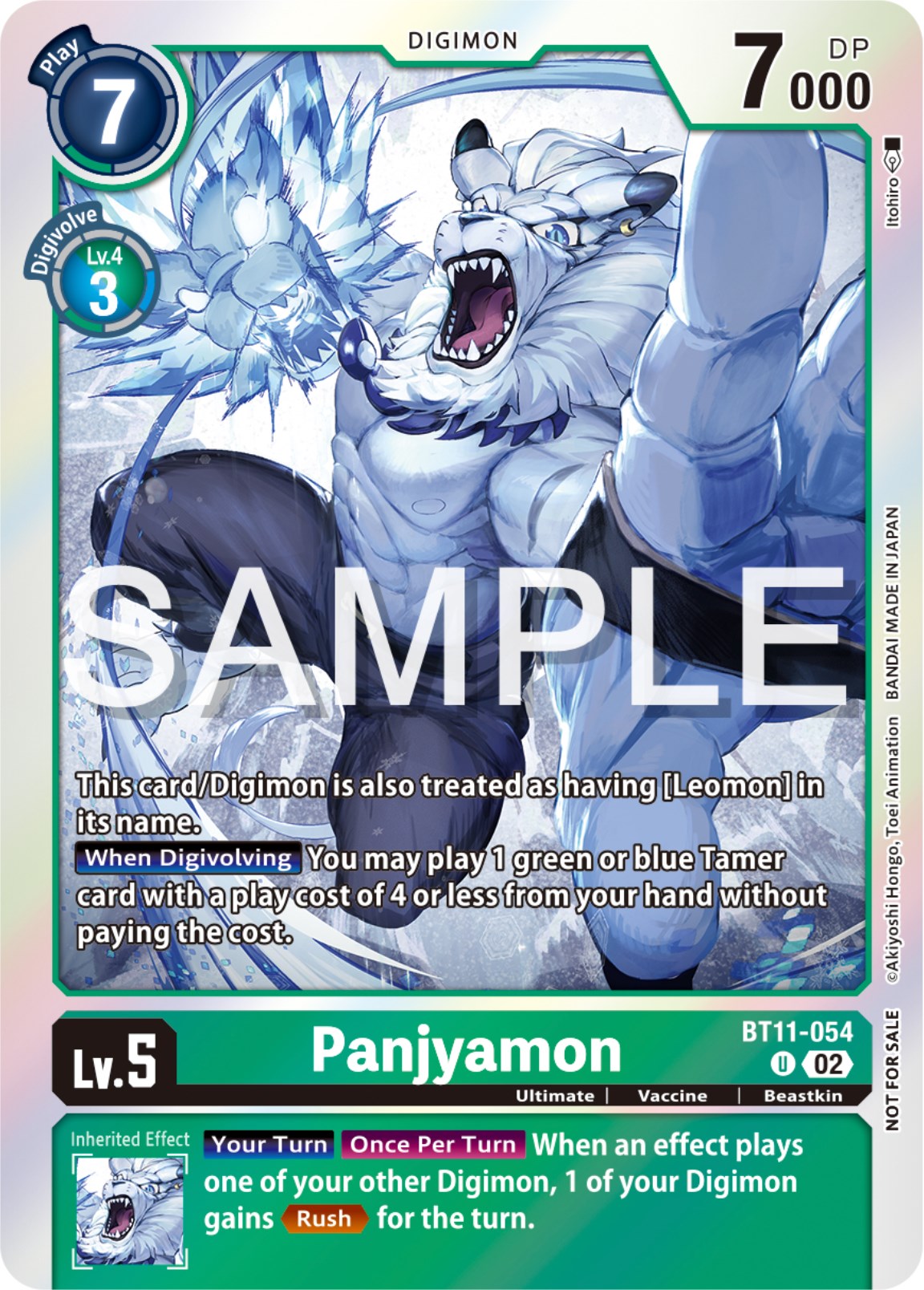 Panjyamon [BT11-054] (Event Pack 6) [Dimensional Phase Promos] | Red Riot Games CA