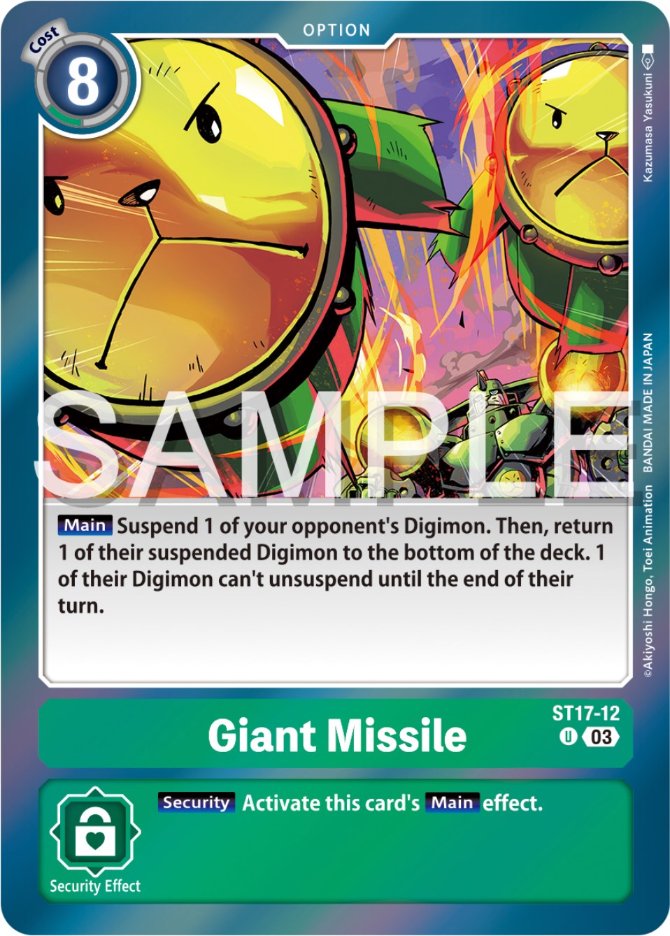 Giant Missile [ST17-12] [Starter Deck: Double Typhoon Advanced Deck Set] | Red Riot Games CA