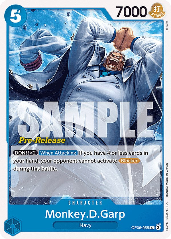 Monkey.D.Garp [Wings of the Captain Pre-Release Cards] | Red Riot Games CA