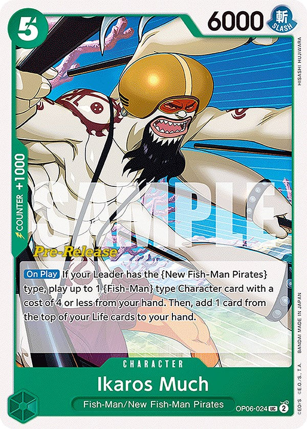 Ikaros Much [Wings of the Captain Pre-Release Cards] | Red Riot Games CA