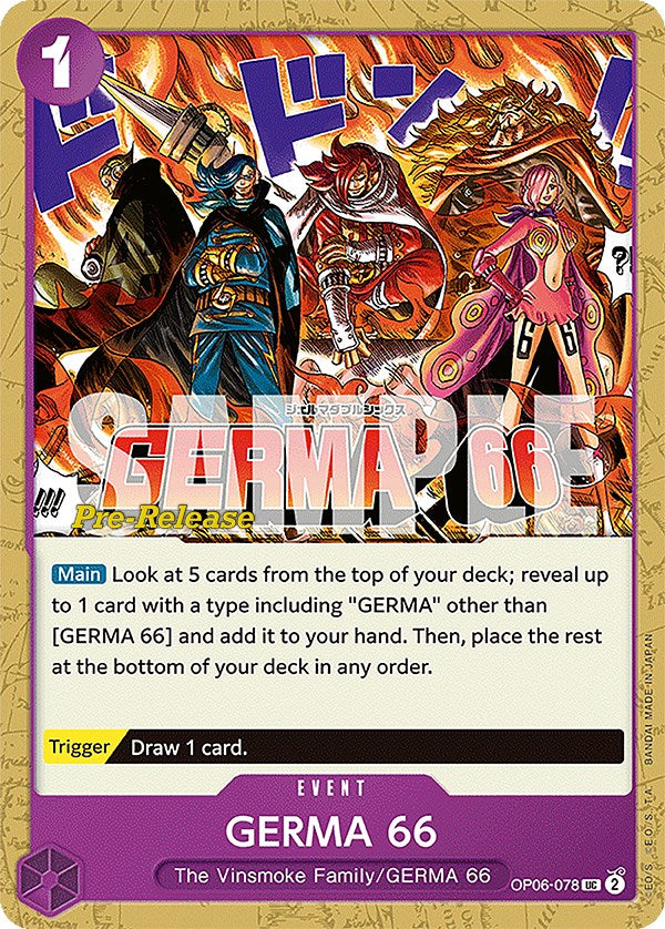 GERMA 66 [Wings of the Captain Pre-Release Cards] | Red Riot Games CA