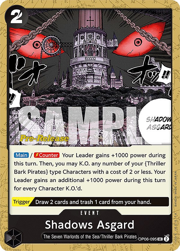 Shadows Asgard [Wings of the Captain Pre-Release Cards] | Red Riot Games CA