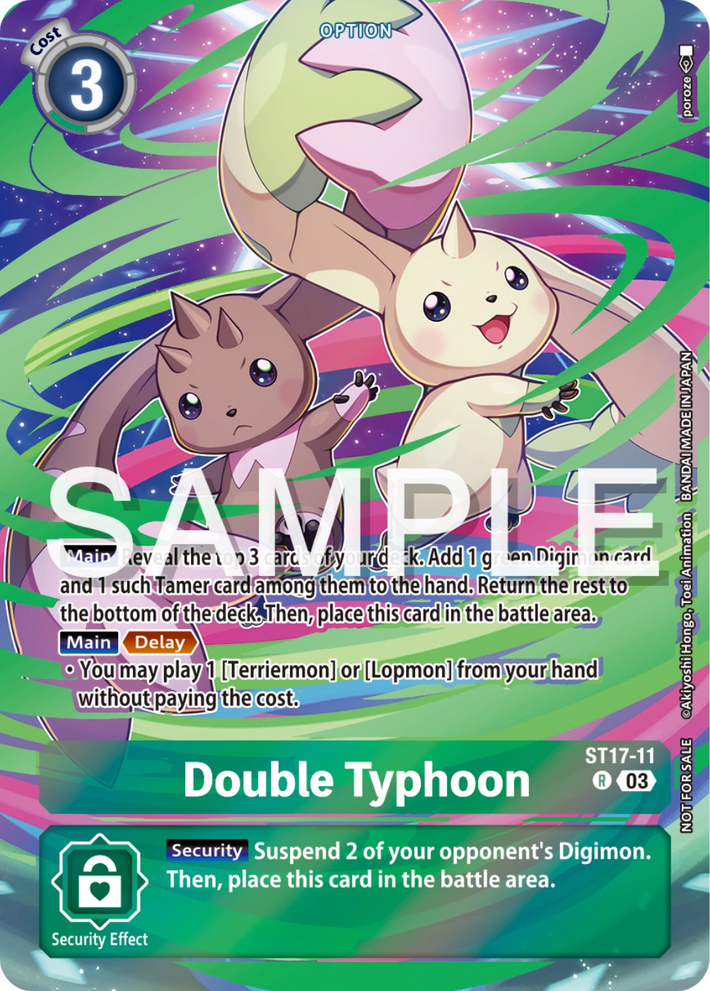 Double Typhoon [ST17-11] (Spring Break Event 2024) [Starter Deck: Double Typhoon Advanced Deck Set Promos] | Red Riot Games CA