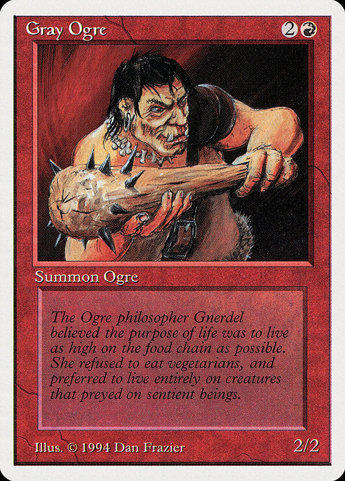 Gray Ogre [Summer Magic / Edgar] | Red Riot Games CA