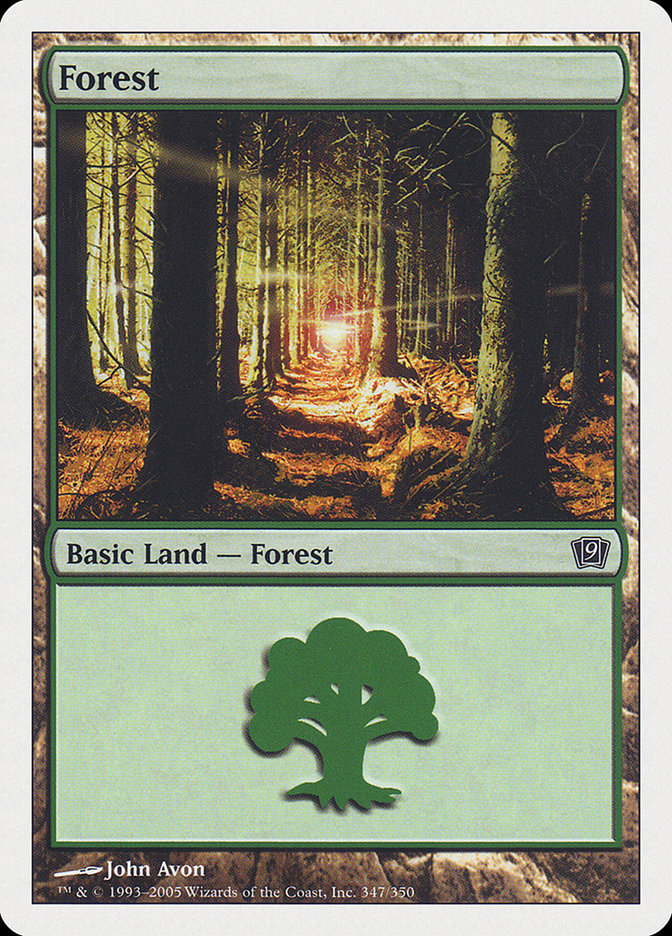 Forest (347) [Ninth Edition] | Red Riot Games CA