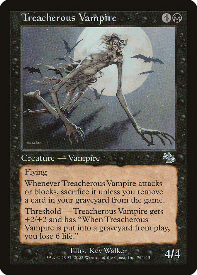 Treacherous Vampire [Judgment] | Red Riot Games CA