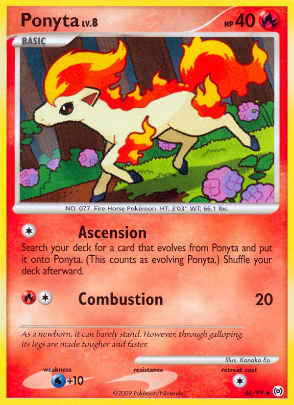 Ponyta (46/99) [Platinum: Arceus] | Red Riot Games CA