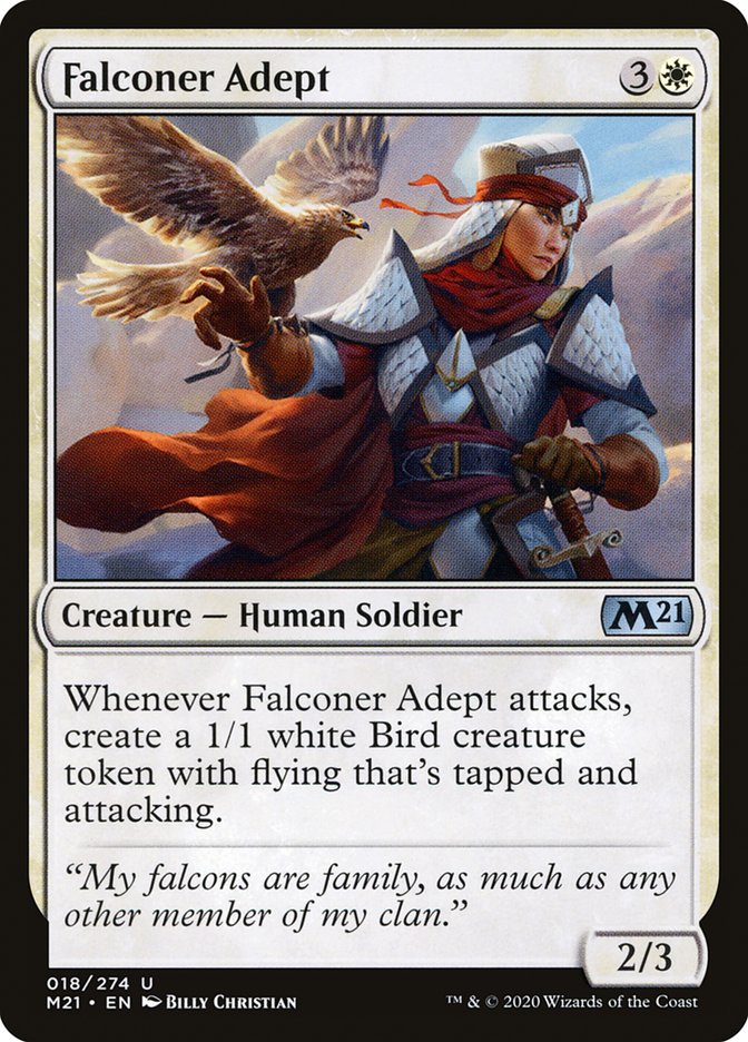 Falconer Adept [Core Set 2021] | Red Riot Games CA