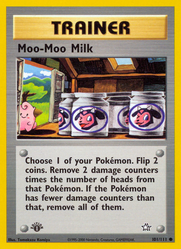 Moo-Moo Milk (101/111) [Neo Genesis 1st Edition] | Red Riot Games CA