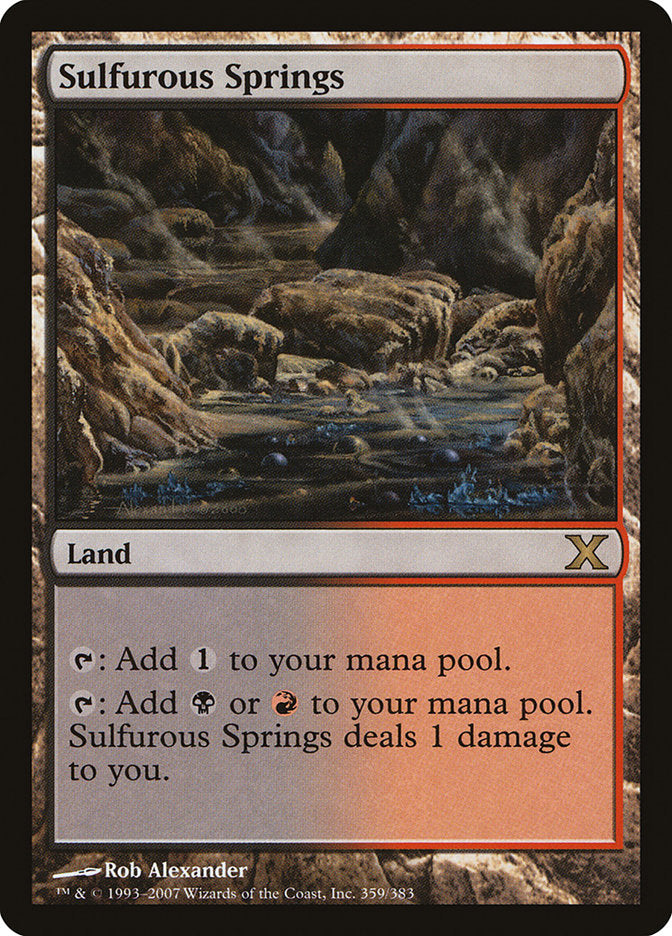 Sulfurous Springs [Tenth Edition] | Red Riot Games CA