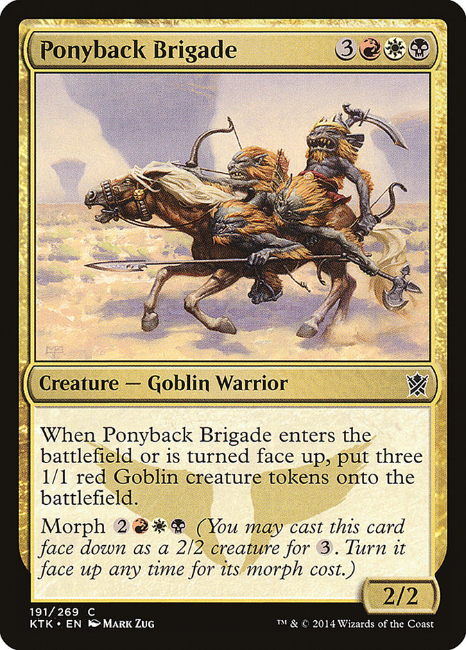 Ponyback Brigade [Khans of Tarkir] | Red Riot Games CA