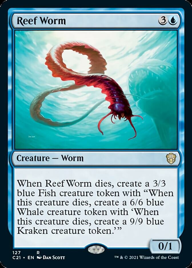 Reef Worm [Commander 2021] | Red Riot Games CA