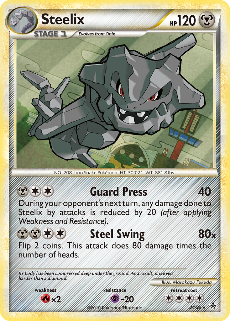 Steelix (24/95) [HeartGold & SoulSilver: Unleashed] | Red Riot Games CA