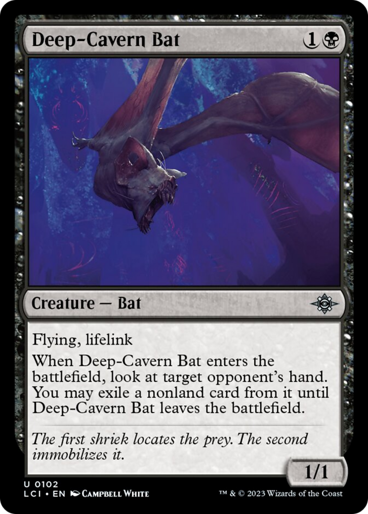 Deep-Cavern Bat [The Lost Caverns of Ixalan] | Red Riot Games CA