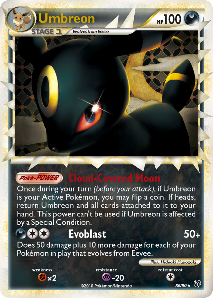 Umbreon (86/90) [HeartGold & SoulSilver: Undaunted] | Red Riot Games CA