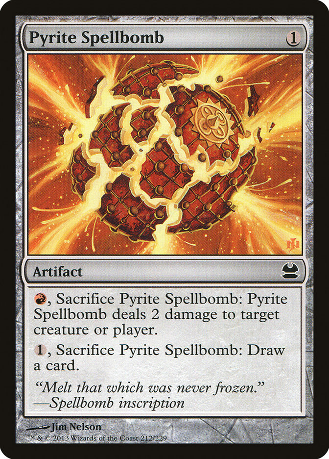 Pyrite Spellbomb [Modern Masters] | Red Riot Games CA