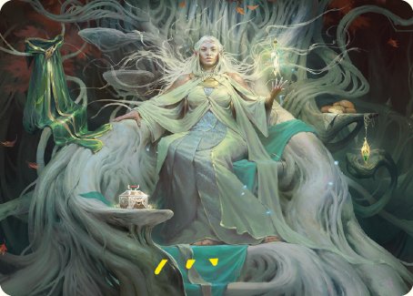 Galadriel, Gift-Giver Art Card [The Lord of the Rings: Tales of Middle-earth Art Series] | Red Riot Games CA