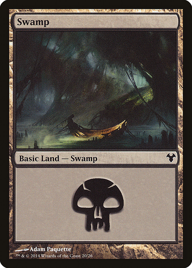 Swamp (20) [Modern Event Deck 2014] | Red Riot Games CA
