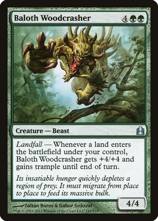 Baloth Woodcrasher [Commander 2011] | Red Riot Games CA