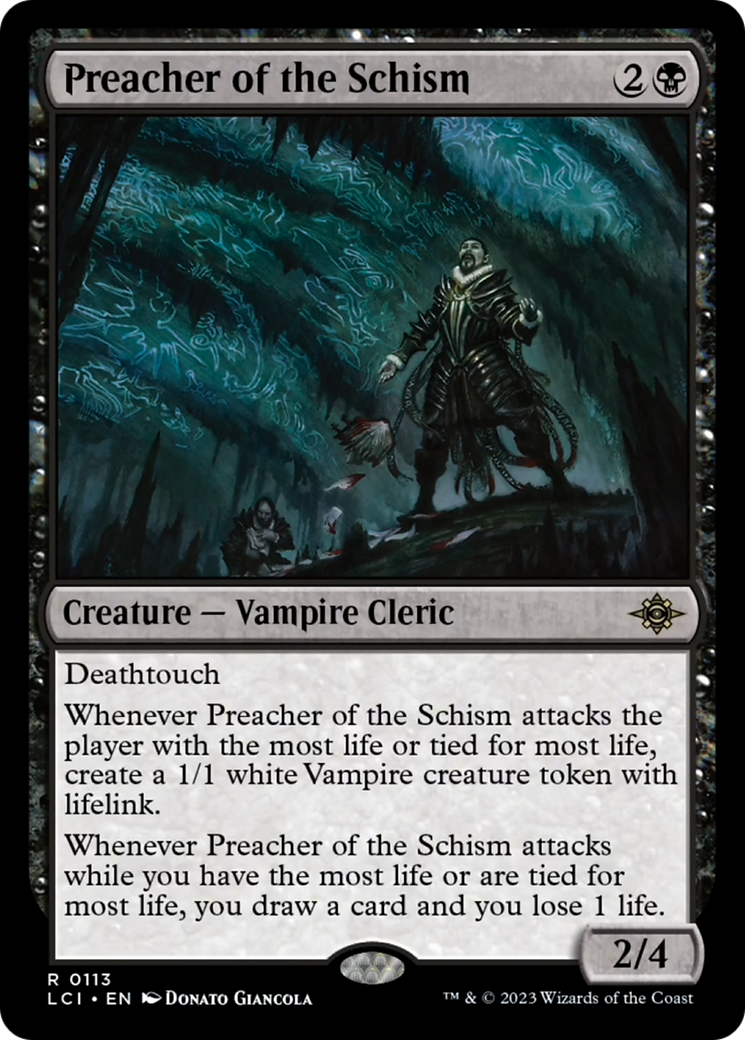 Preacher of the Schism (Extended Art) [The Lost Caverns of Ixalan] | Red Riot Games CA