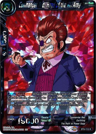 Commander Red, Head of the RR Army (BT6-113) [Destroyer Kings] | Red Riot Games CA