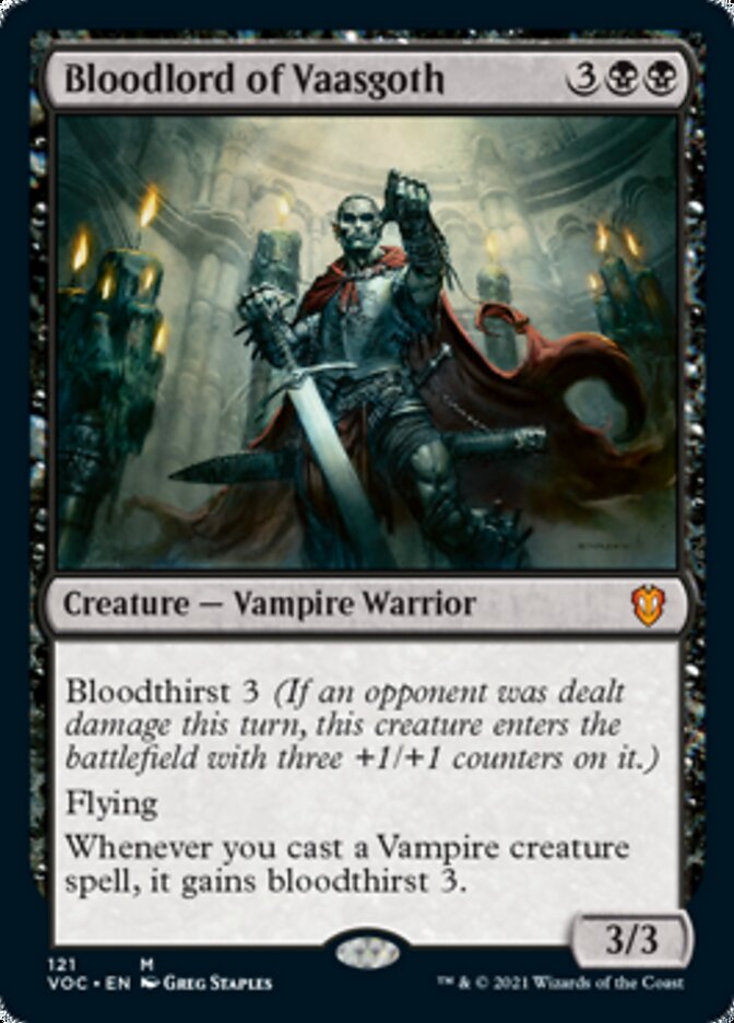 Bloodlord of Vaasgoth [Innistrad: Crimson Vow Commander] | Red Riot Games CA
