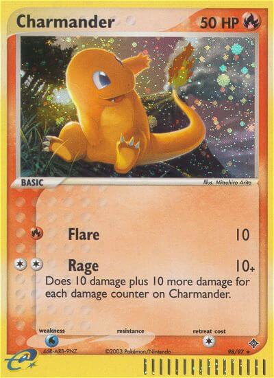 Charmander (98/97) [EX: Dragon] | Red Riot Games CA