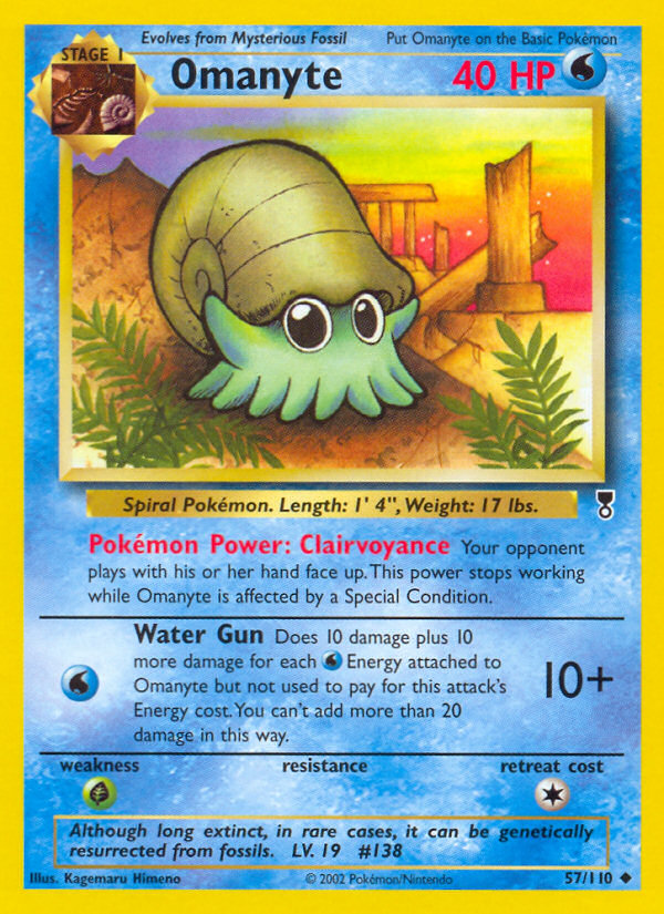 Omanyte (57/110) [Legendary Collection] | Red Riot Games CA