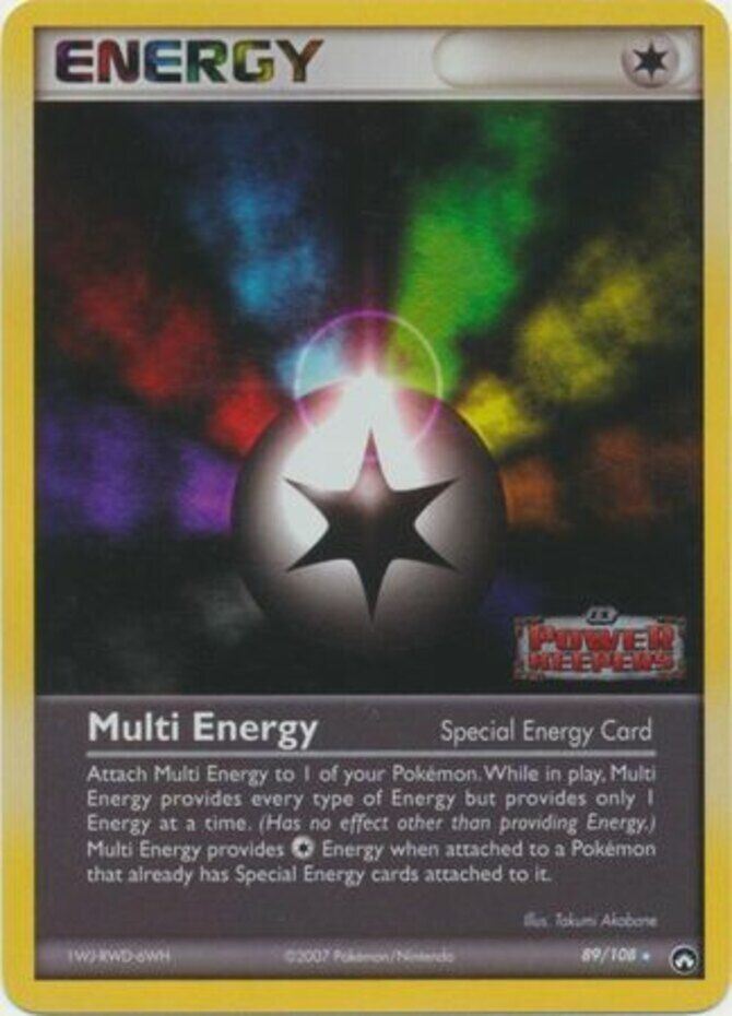 Multi Energy (89/108) (Stamped) [EX: Power Keepers] | Red Riot Games CA