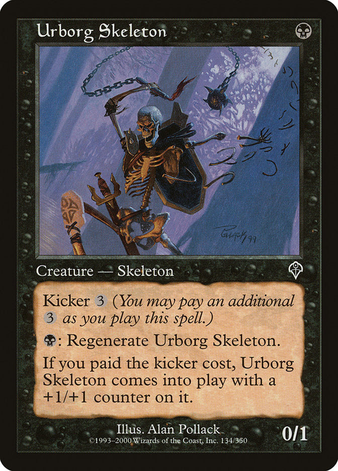 Urborg Skeleton [Invasion] | Red Riot Games CA