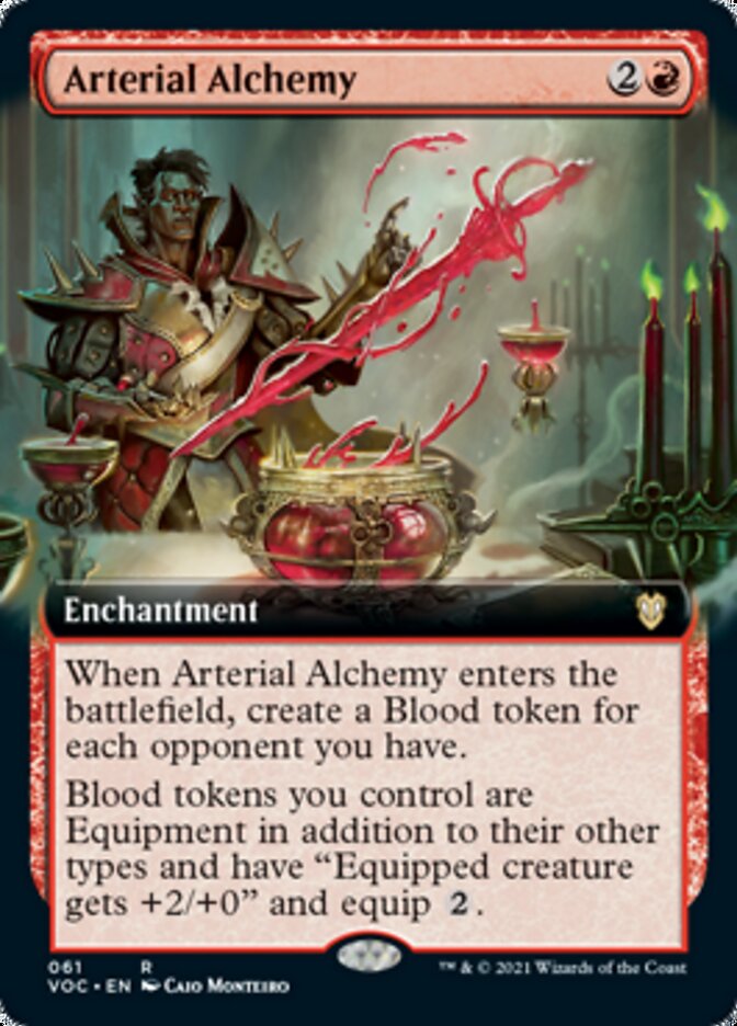 Arterial Alchemy (Extended Art) [Innistrad: Crimson Vow Commander] | Red Riot Games CA