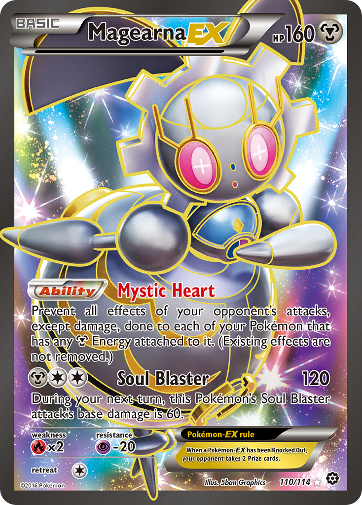 Magearna EX (110/114) [XY: Steam Siege] | Red Riot Games CA