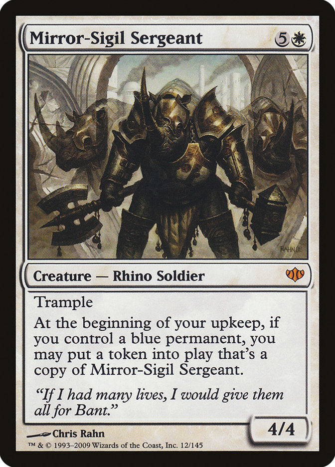 Mirror-Sigil Sergeant [Conflux] | Red Riot Games CA