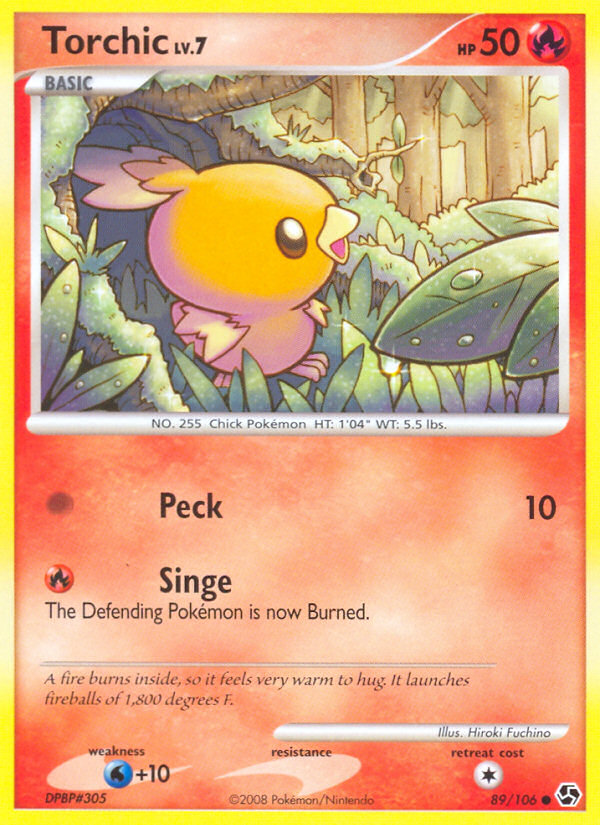 Torchic (89/106) [Diamond & Pearl: Great Encounters] | Red Riot Games CA