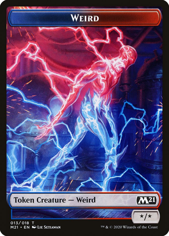 Weird Token [Core Set 2021 Tokens] | Red Riot Games CA