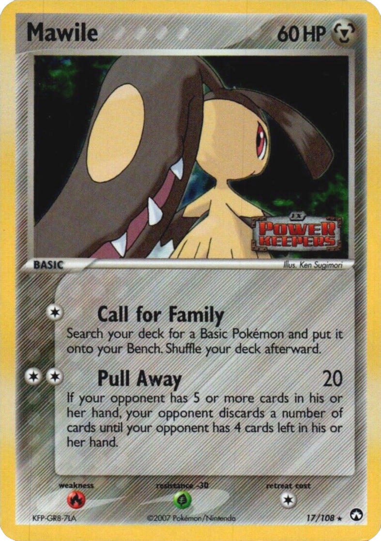 Mawile (17/108) (Stamped) [EX: Power Keepers] | Red Riot Games CA