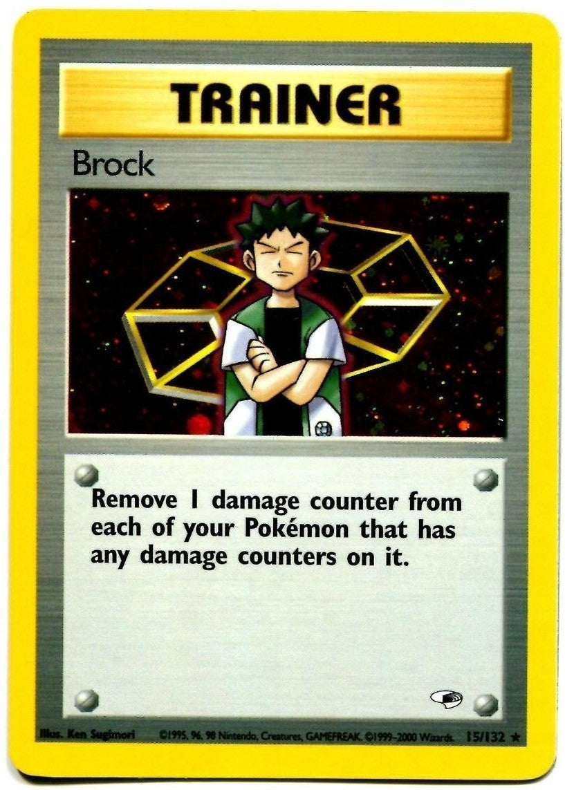 Brock (15/132) [Gym Heroes Unlimited] | Red Riot Games CA